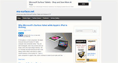 Desktop Screenshot of ms-surface.net