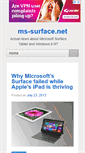 Mobile Screenshot of ms-surface.net