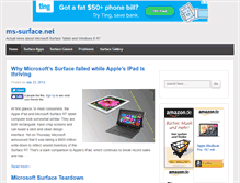 Tablet Screenshot of ms-surface.net